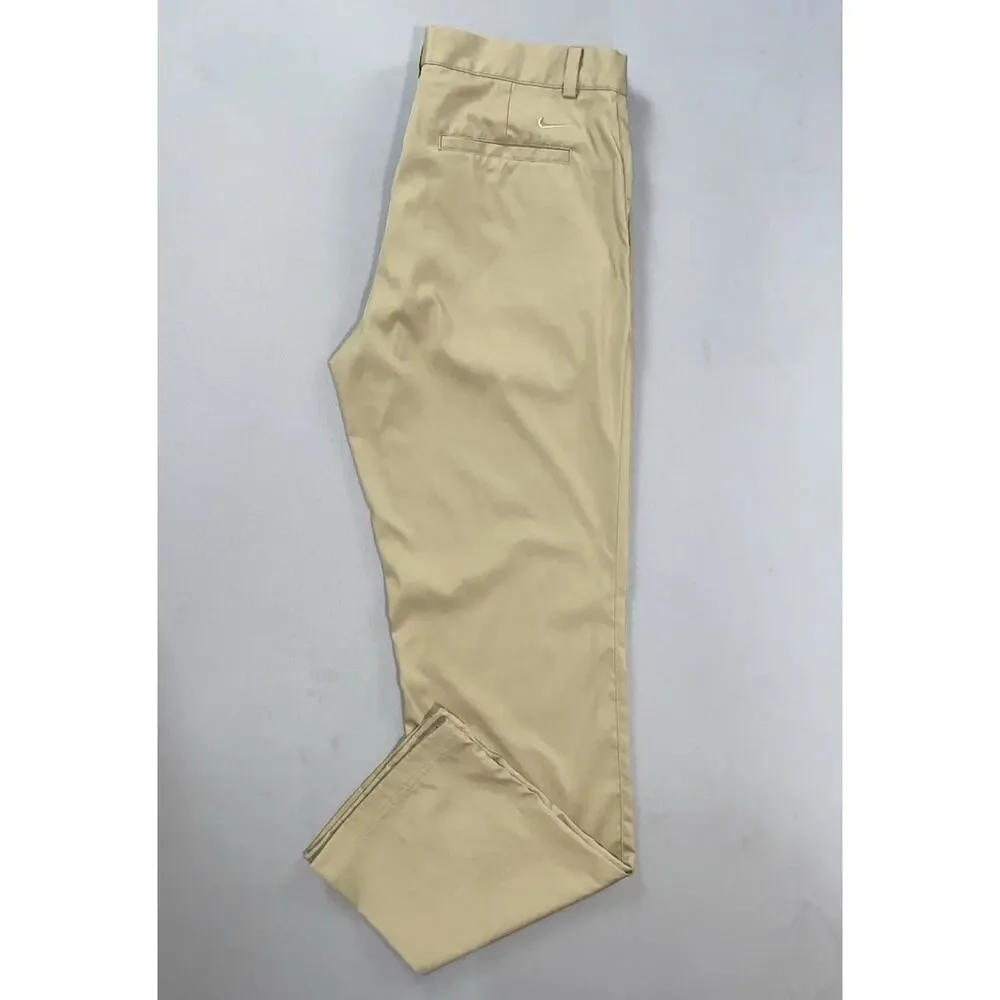Nike Golf Tour Performance Flat Front Lightweight Chino Pants. Men's 34X34, EUC!